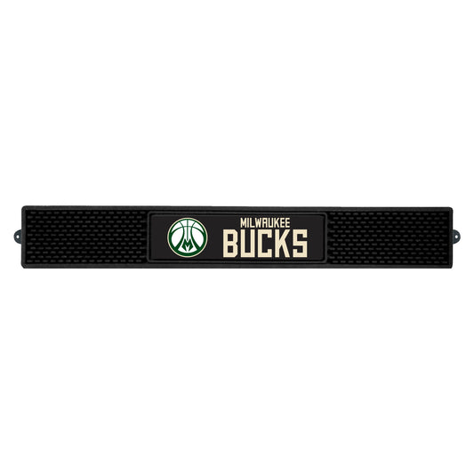 NBA - Milwaukee Bucks Bar Mat - 3.25in. x 24in.