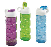 Arrow Plastic 76406 18 Oz Plastic Sport Water Bottle Assorted Colors                                                                                  