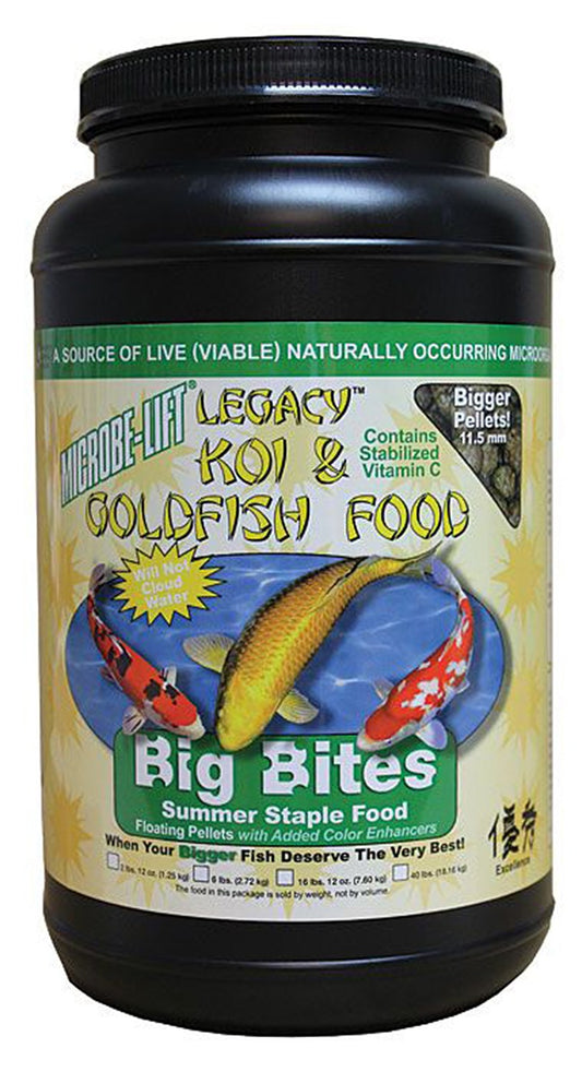 Microbe Lift Big Bites Fish Food 12 oz