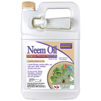 Aceite de neem líquido orgánico Bonide para control de insectos, enfermedades y ácaros, 128 oz.
