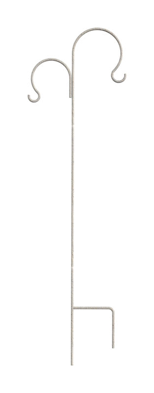 Panacea  White  Steel  72 in. H French Country  Plant Hook  1 pk