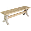 2X4Basics Heavy Gauge Structural Resin Sand Customizable Length Any Size Table 17 H x 15 W in.
