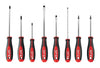 Milwaukee  10 pc. Phillips/Slotted/Square  Screwdriver and Bit Set  10 in.