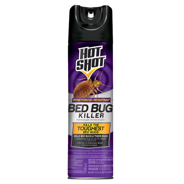 Aerosol repelente de chinches Hot Shot de 17,5 oz