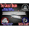 Grout Brush 9 in. W Hard Bristle Plastic Handle Grout Brush