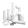 Superior Tool 1-1/2 in. D X 10 in. L Plastic Deluxe Leak-Free Disposal Kit