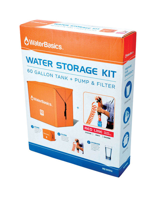 Aquamira  Water Basics  Emergency Water Storage Kit
