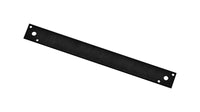 National Hardware 14 in. H X 1.5 in. W X 0.125 in. D Black Carbon Steel Flat Strap Brace (Pack of 5).
