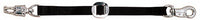 Livestock Trailer Tie, Black Nylon, 1 x 28-In.