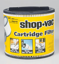 Shop-Vac 6.5 in. L X 8 in. D Type U Wet/Dry Vac Cartridge Filter 5 gal 1 pk