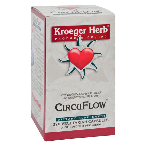 Kroeger Herb CircuFlow - 270 cápsulas