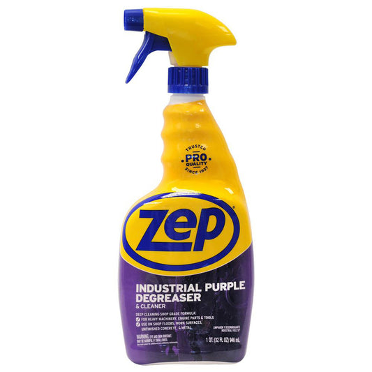 Zep Industrial Purple Unscented Scent Cleaner and Degreaser 32 oz Liquid