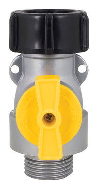 Melnor HiFlo 5/8 in.   Metal Threaded Male/Female Hose Shut-off Valve