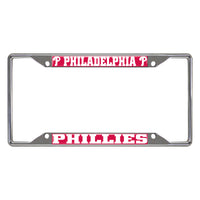 MLB - Philadelphia Phillies Metal License Plate Frame