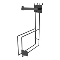 EBSCO 16 in. H X 4 in. W X 10 in. L Black Clamp Hook Metal