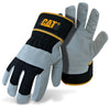 Caterpillar Men's Indoor/Outdoor Palm Gloves Black/Gray L 1 pair