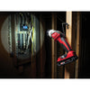 Milwaukee M18 100 lm Black/Red LED Work Light Flashlight