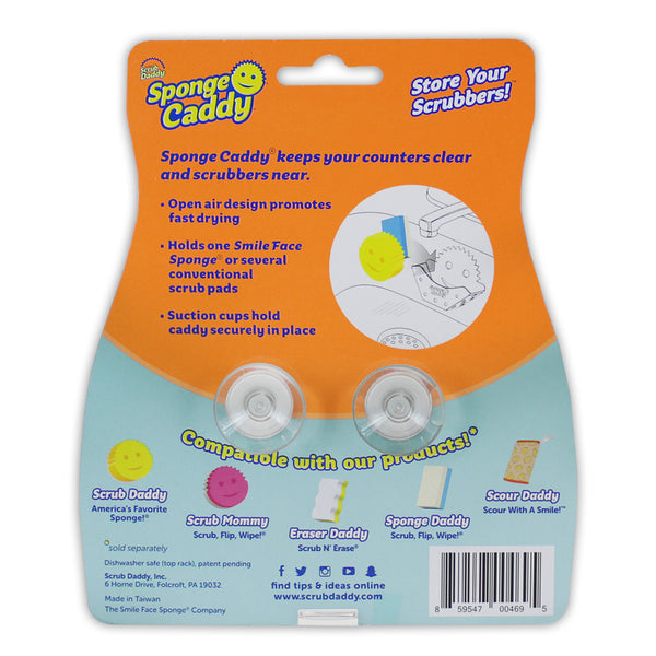 Scrub Daddy Daddy Caddy Polymer Foam Sponge in the Sponges & Scouring Pads  department at