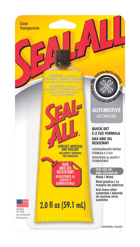 Seal-All Gas & Oil Resistant High Strength Gas and Oil Resistant Adhesive 2 oz
