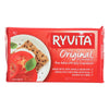 Ryvita Crisp Bread Crispbread - Dark Rye - Case of 10 - 8.8 oz.
