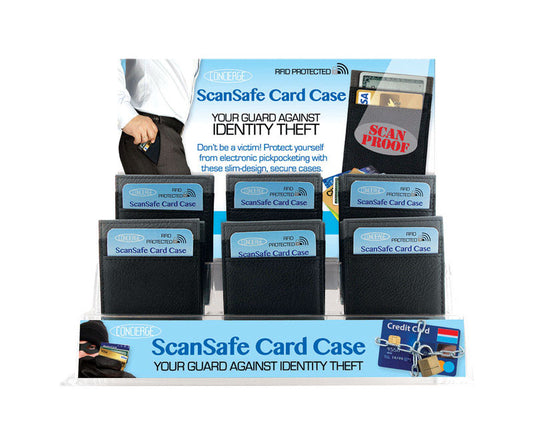 DM Merchandising Concierge ScanSafe SCANSAFE Credit Card Case Polyurethane 24 pk (Pack of 24)