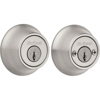 665 15A SMT RCAL RCS K3 2-Cyl Deadbolt - Antique Nickel
