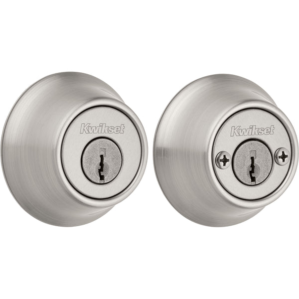 665 15A SMT RCAL RCS K3 2-Cyl Deadbolt - Antique Nickel