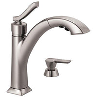 KINE P/O KITCHEN FAUCET W/SP ST