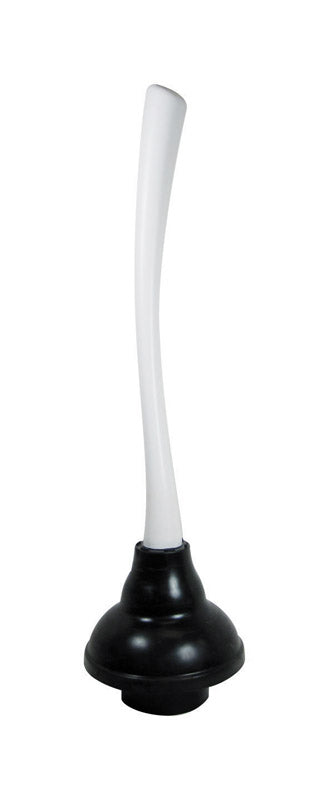 Cobra Plunge-N-Store Rubber Toilet Plunger 5-1/2 Dia. in. with 15-3/4 L in. Handle
