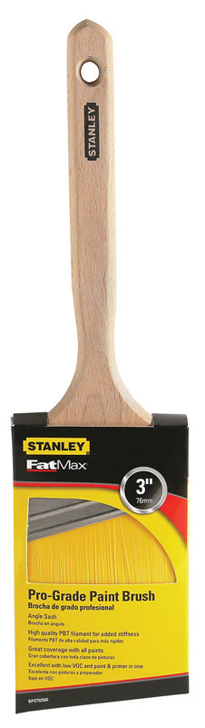 Stanley Bpst02565 3 Long Angle Sash Professional Paint Brush