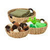 Honey Can Do  Brown/Natural  Woven Basket