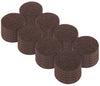 Shepherd Hardware Self-Adhesive Pad 5 mil X 1 in. W X 1 in. L Felt Brown 48 pk