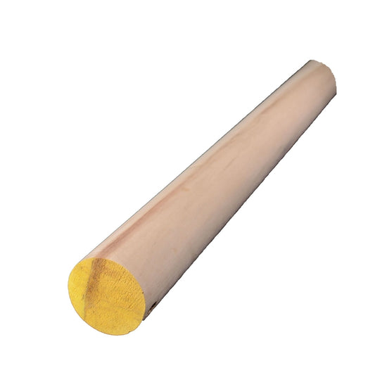 Alexandria Moulding Round Aspen Dowel 2 in. Dia. x 36 in. L Yellow (Pack of 2)