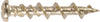 Hillman 3/16 in. Dia. x 1-1/4 in. L Brass Pan Head Walldog Screw & Anchor 20 pk (Pack of 10)