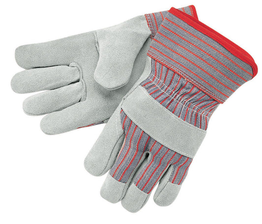 MCR Safety Unisex Palm Gloves Gray L 6 pair