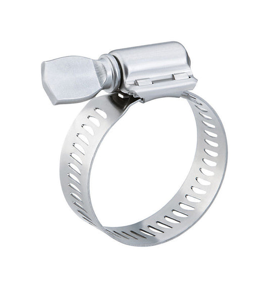 Breeze  Aero-Seal  3.57 in. to 4.50 in. Hose Clamp  Stainless Steel Band