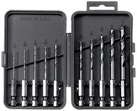 Vermont American 13137 10 Piece Quick Change Hex Shank Drill Bit Set