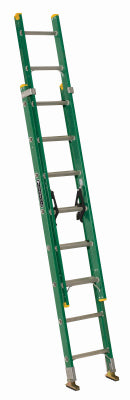 16-Ft. Extension Ladder, Fiberglass, Type II, 225-Lb. Duty Rating