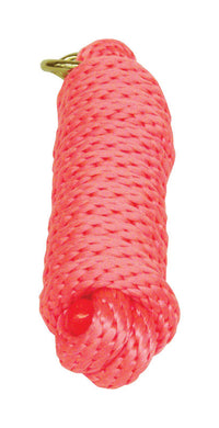 Poly Lead Rope Hotpnk10'