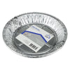 Home Plus Durable Foil 8-1/4 in. W x 8-1/4 in. L Deep Pie Dish Silver 3 pk (Pack of 12)