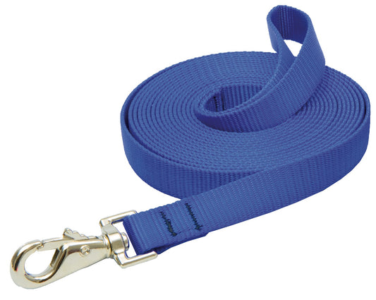 Lupine Collars & Leads 17529 3/4" X 15' Blue Training Lead