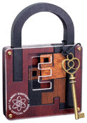 Professor Puzzle EIN0290US The Einstein Collection Lock Puzzle