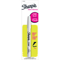 Uni Paint Marker, Fine Tip, White (Pack of 6)