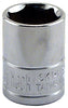 Great Neck 5/8 in.   S X 3/8 in. drive S SAE 6 Point Socket 1 pc