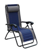 Living Accents Navy Blue Zero Gravity Relaxer Chair