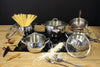 Kuchen 9 Pieces Stainless Steel Cookware Set