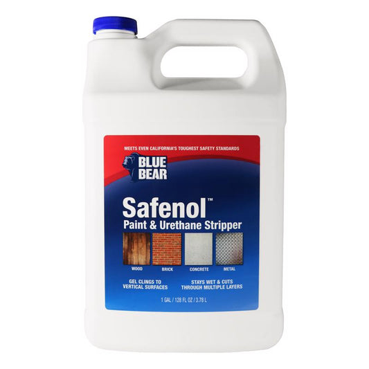 Blue Bear Safenol Paint and Varnish Stripper 1 gal (Pack of 4)
