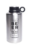 Manna 64 oz There is Beer in Here Silver BPA Free Insulated Bottle