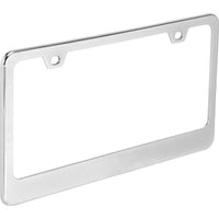 Bell Silver Metal Dealer Classic License Plate Frame