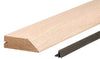 M-D 1 in. H X 3.5 in. W X 36 in. L Hardwood Bumper Threshold